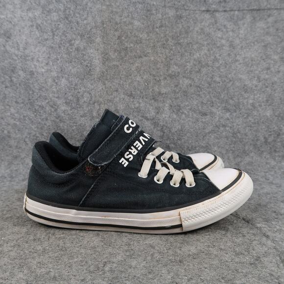 Converse Shoes Kids 3 Sneakers All Star Adjustable Double Strap Slip On Junior - Picture 1 of 12